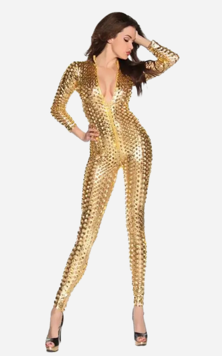 Levoire | Futuriste Femmes Glamour Or Et Audacieux Style Or