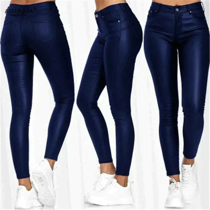 Levoire | Leggings En Cuir Femme