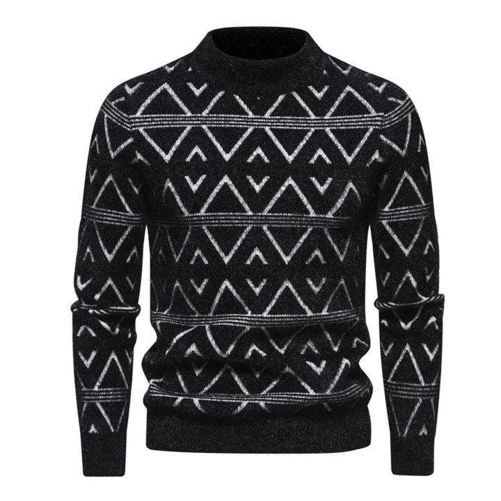 Levoire | Pull Imprimé Hommes Chaud