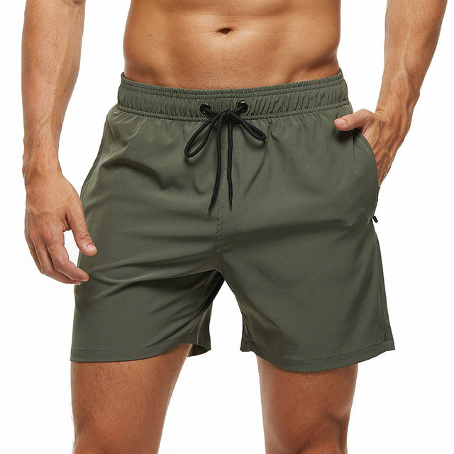 Levoire | Maillots de bain confortables pour hommes vert olive
