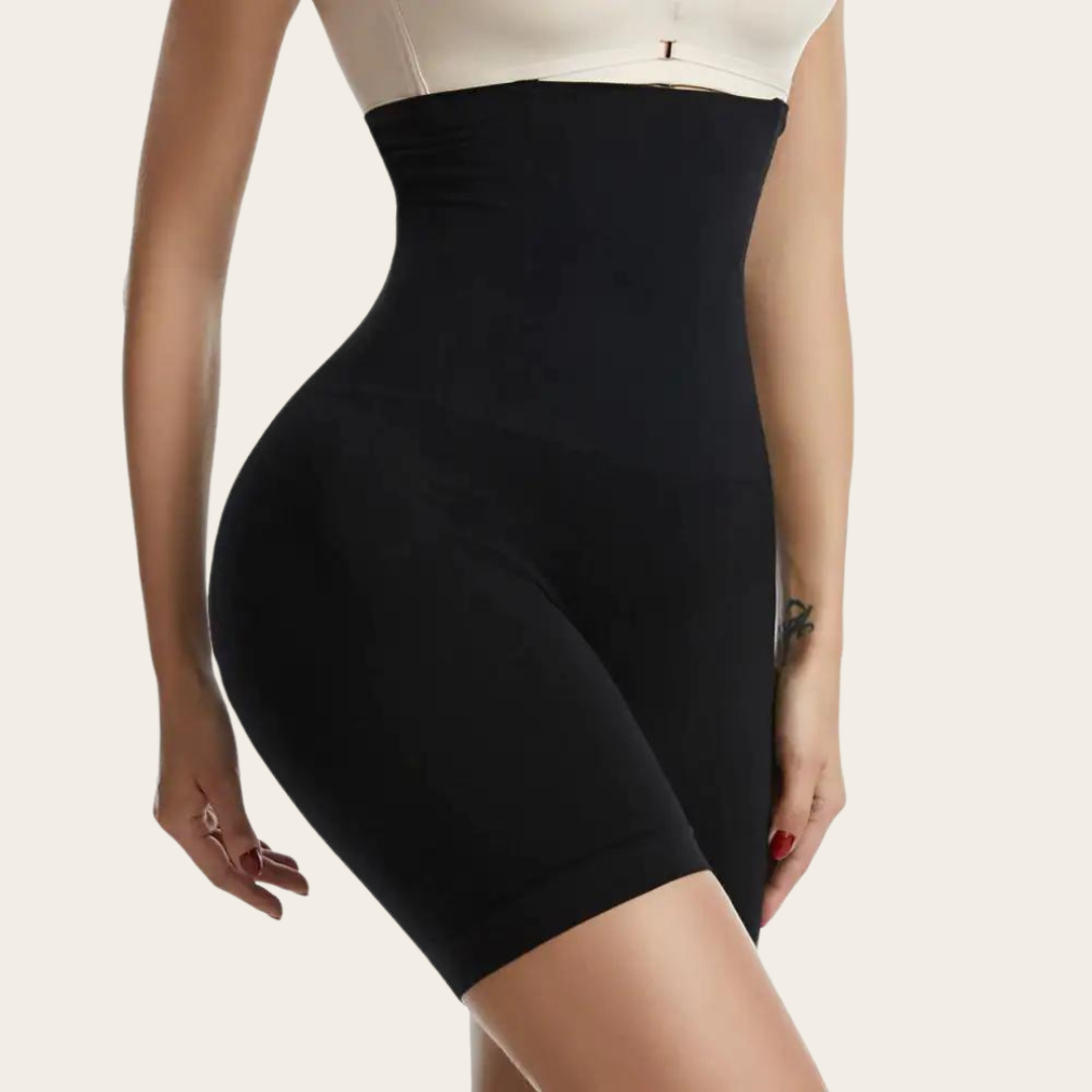Levoire | Culotte courte taille haute Noir