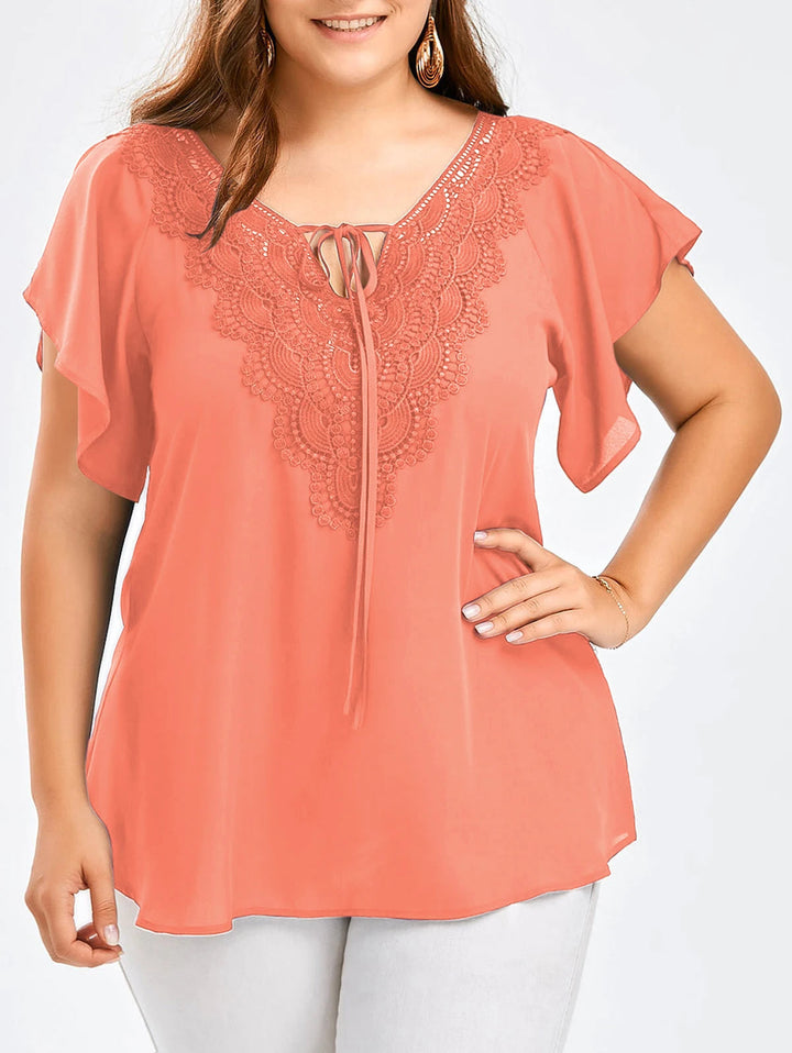 Levoire | Femke Plus-Size Top - Confortable Et Élégant Rosa