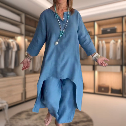 Levoire | Robe en lin unie