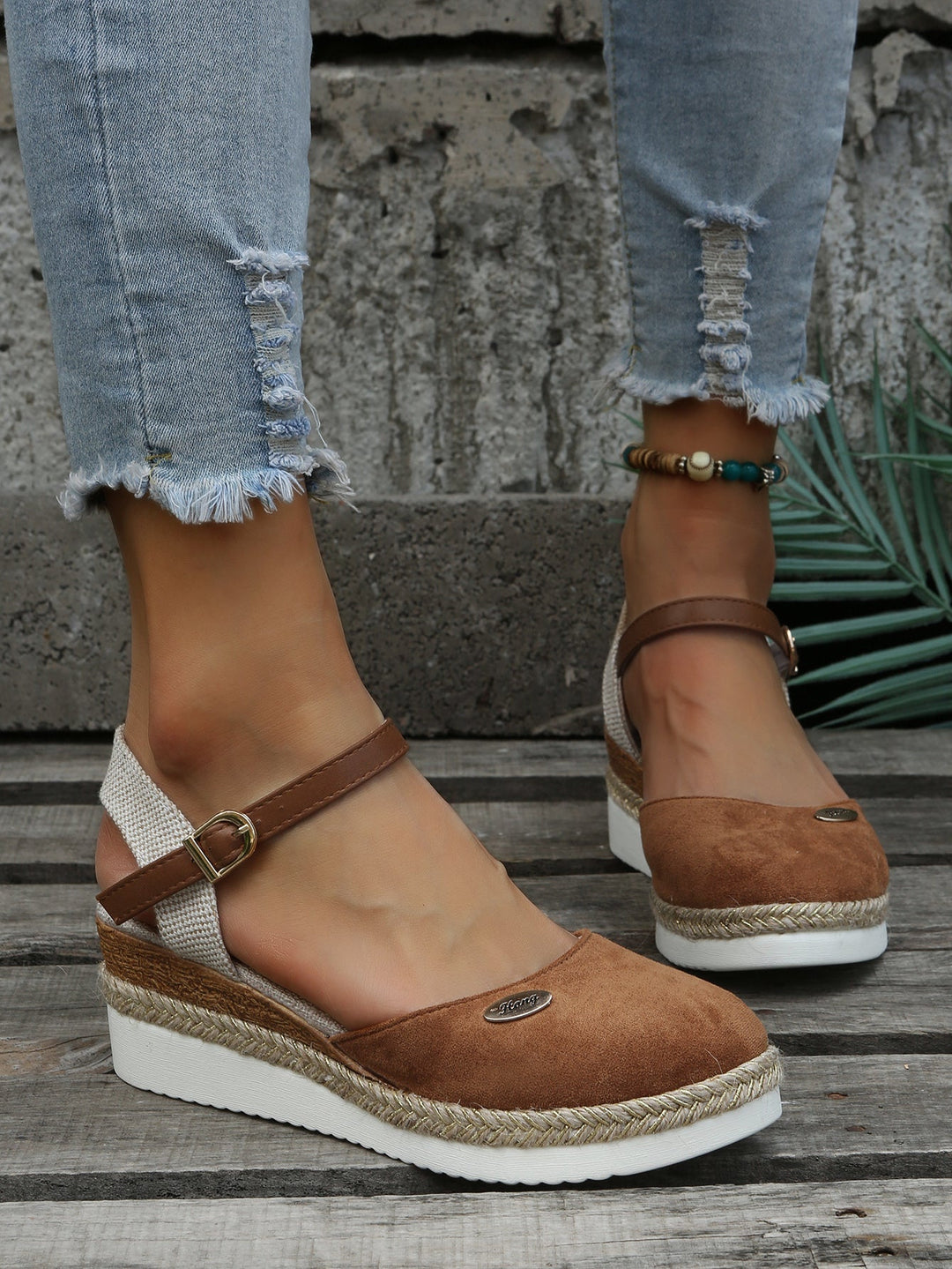 Levoire | Espadrilles Orthopédiques Brunes Tendance