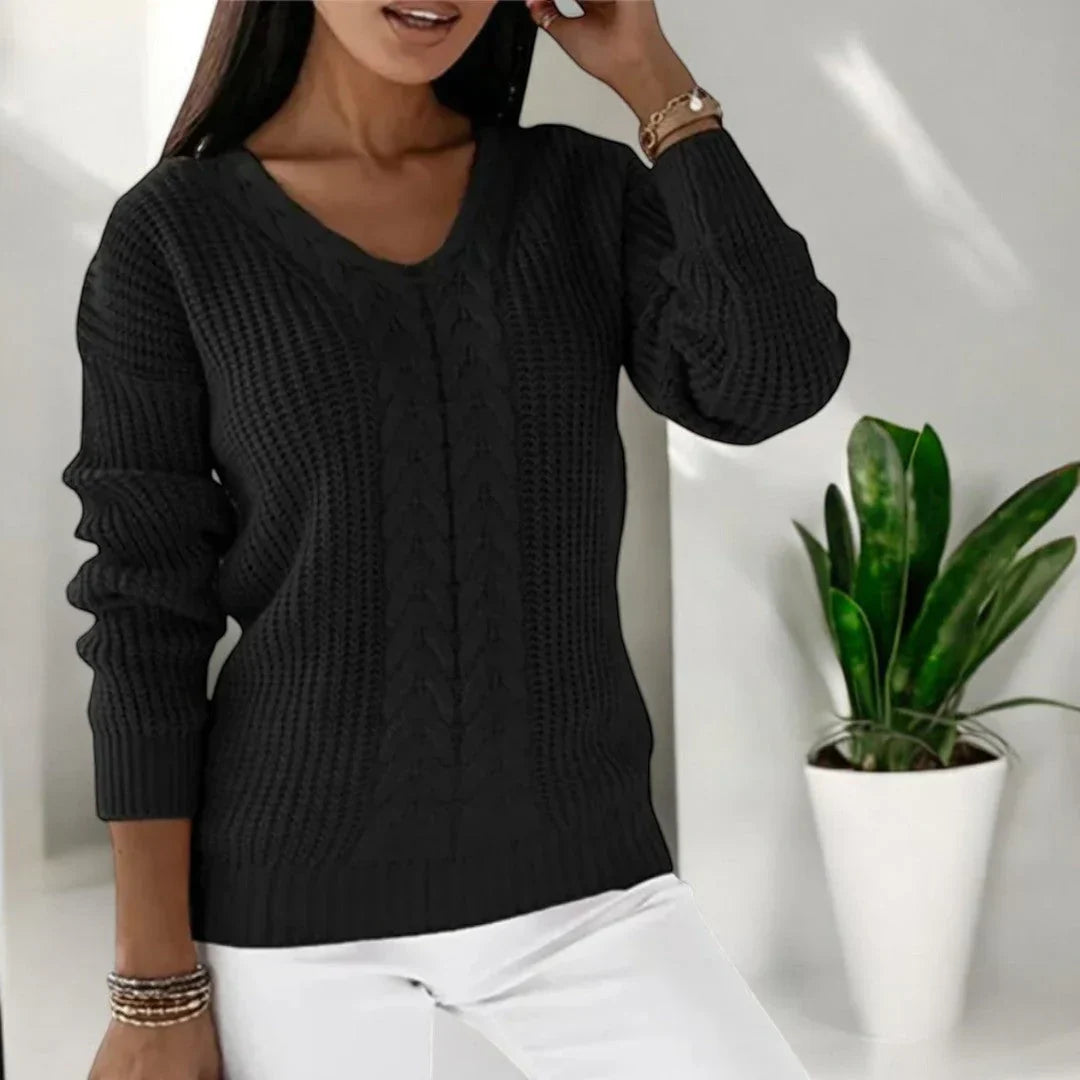 Levoire | Pull Tricot Femme Noir