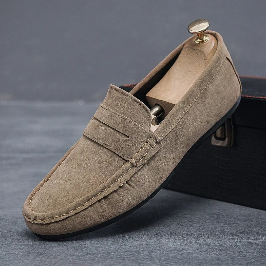 Levoire | Mocassins De Loisirs Pour Hommes Khaki