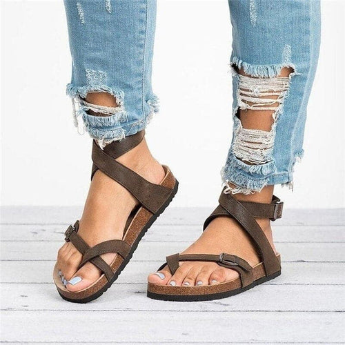 Levoire | Sandales Élégantes Avec Des Sangles En Cuir