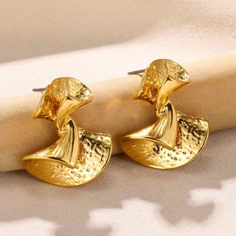 Levoire | Boucles D'Oreilles En Forme De Goutte Or 24 mm