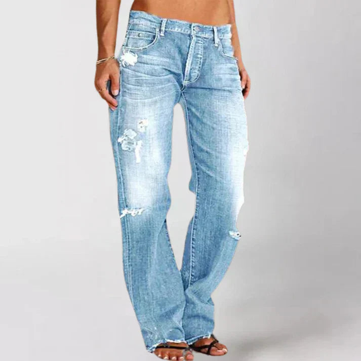 Levoire | Pantalons À Jambe Large Azurinsininen