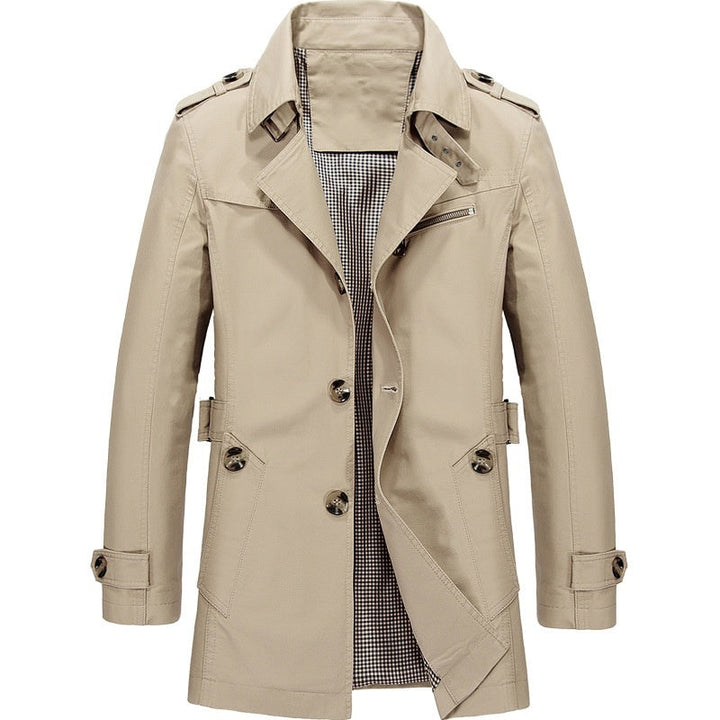Levoire | Trench Coat Pour Hommes Beige (Vente flash)