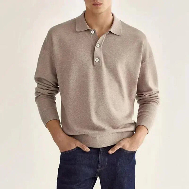 Levoire | Chemise polo à manches longues