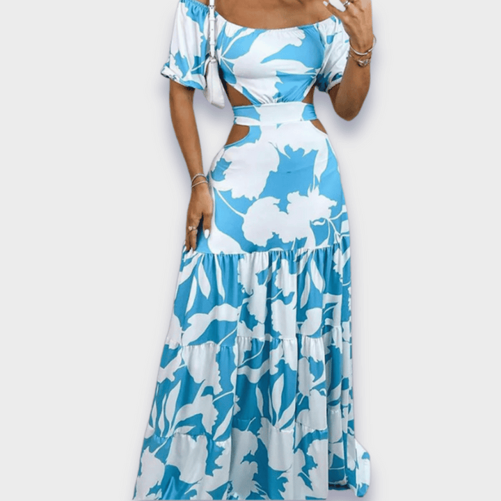 Levoire | Robe Ajustée En Tissu Premium Bleu clair