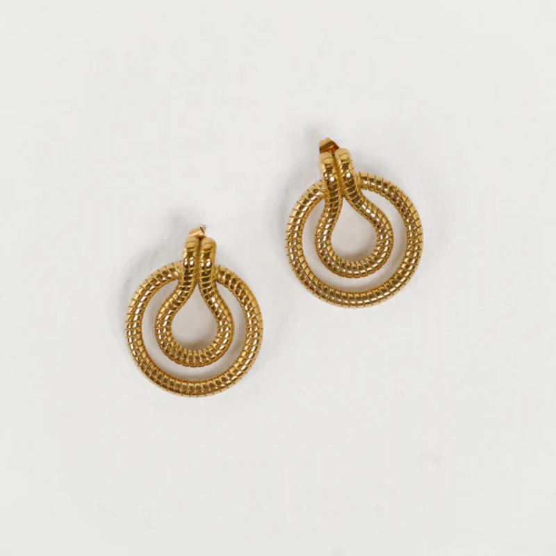 Levoire | Maze Boucles D'Oreilles Or Or 25,4 cm