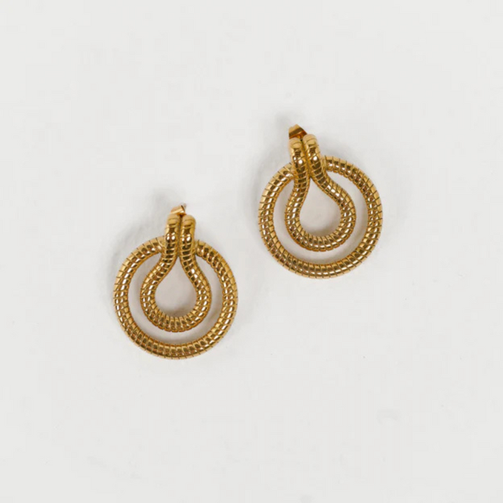 Levoire | Maze Boucles D'Oreilles Or Or 25,4 cm