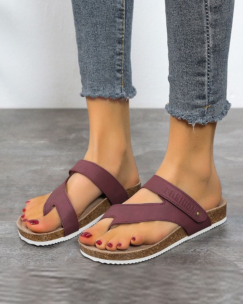 Levoire | Sandales En Cuir Confortables Fuchsia