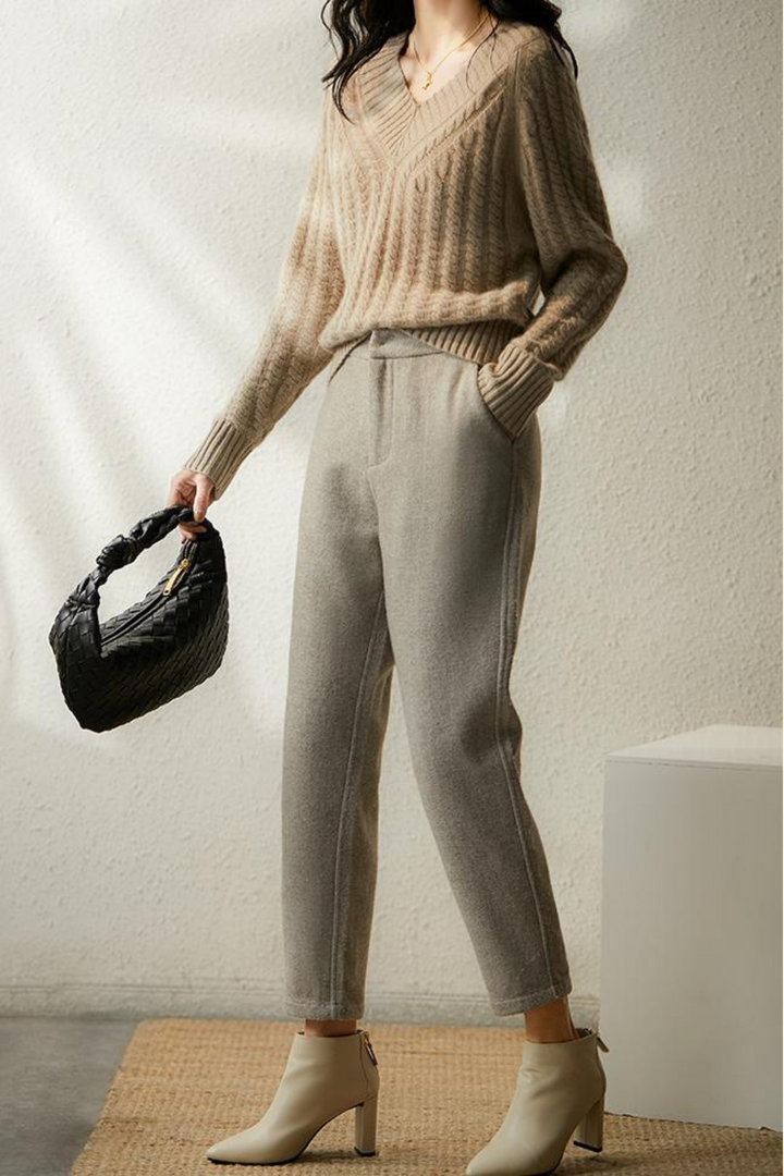 Levoire | Pull En Tricot Avec Décolleté Femmes