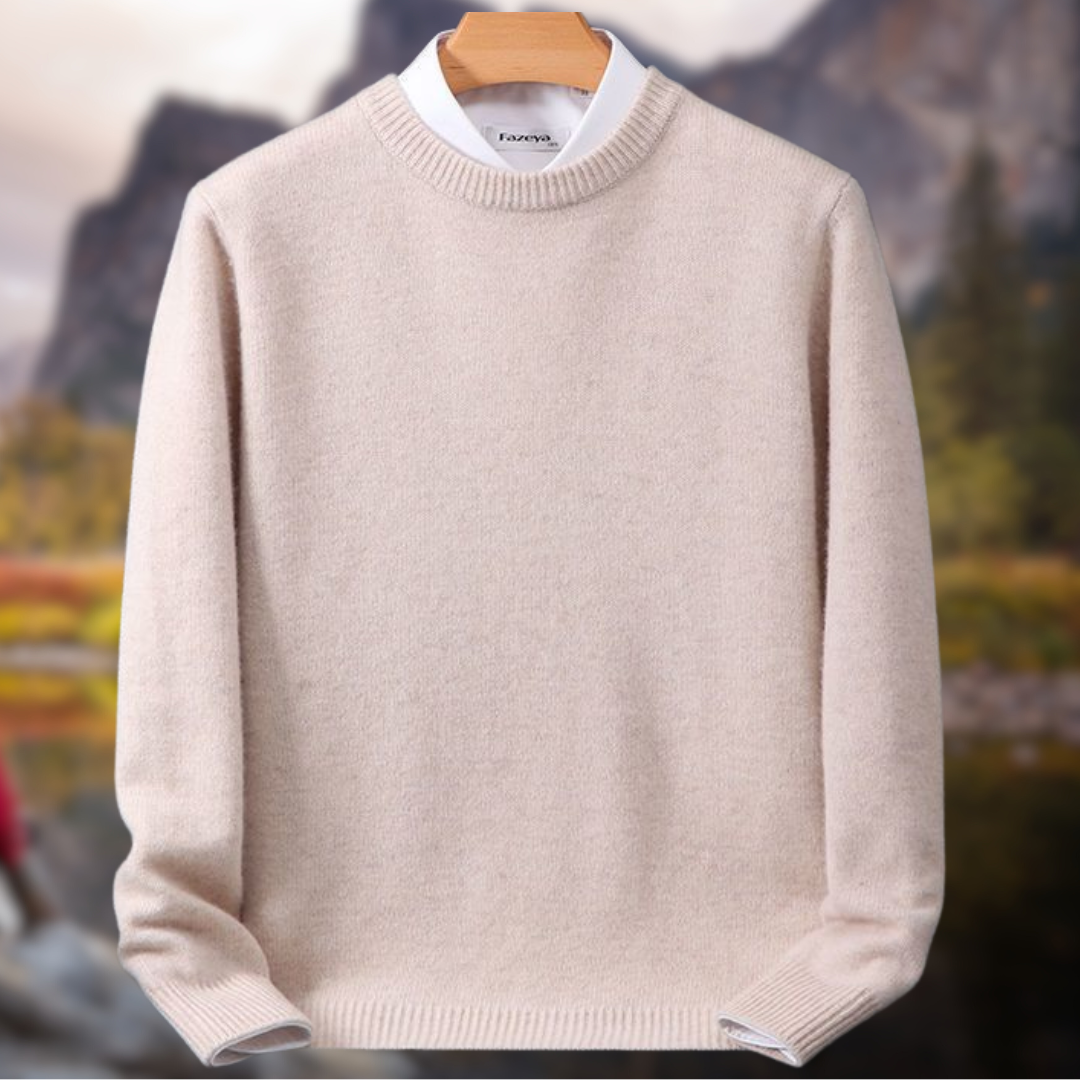 Levoire | Doux et élégant tricot Murrettu blanc