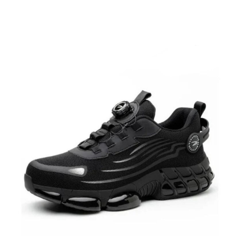 Levoire | Chaussures De Sécurité Antidérapantes Rotatives Durables Noir