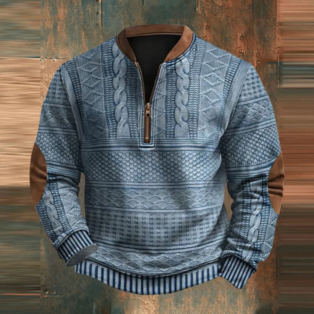 Levoire | Cool Pulls Classiques En Tricot Bleu