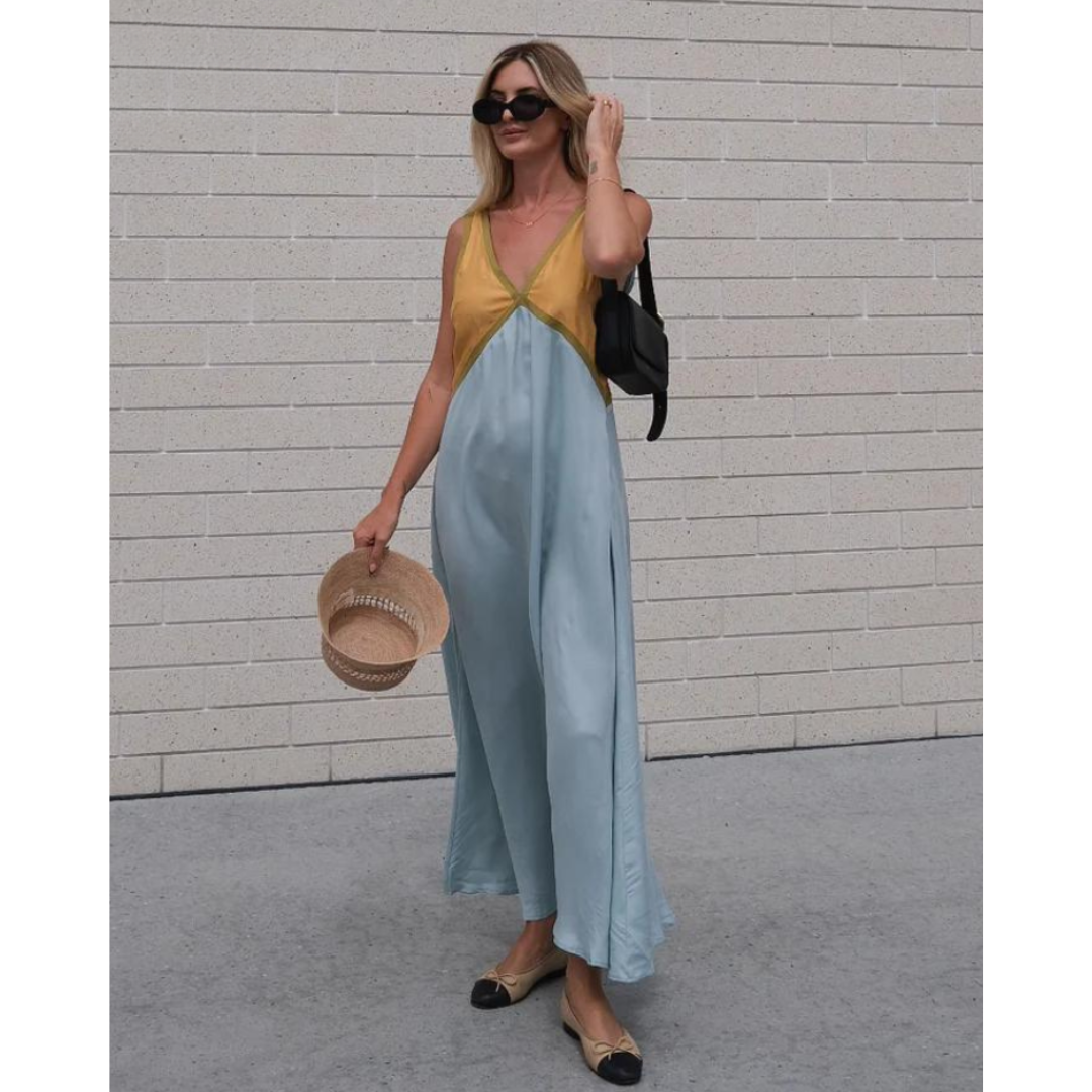 Levoire | Robe Sans Manches À Décolleté En V