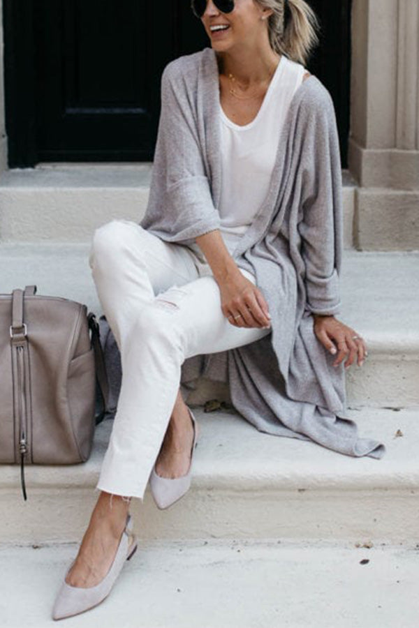 Levoire | Gilet Ouvert Pour Un Look Libre Et Confortable