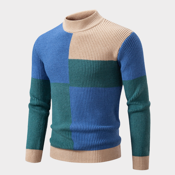 Levoire | Premium Sweatshirt Bleu et vert