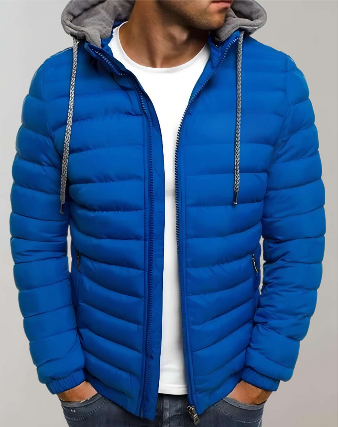 Levoire | Veste D'Été Légère Pour Hommes Bleu