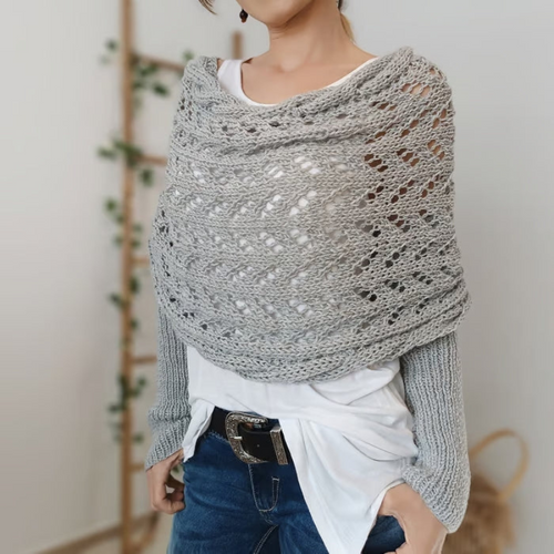 Levoire | Écharpe tricot boho pour femmes, flatteuse et confortable pour les femmes
