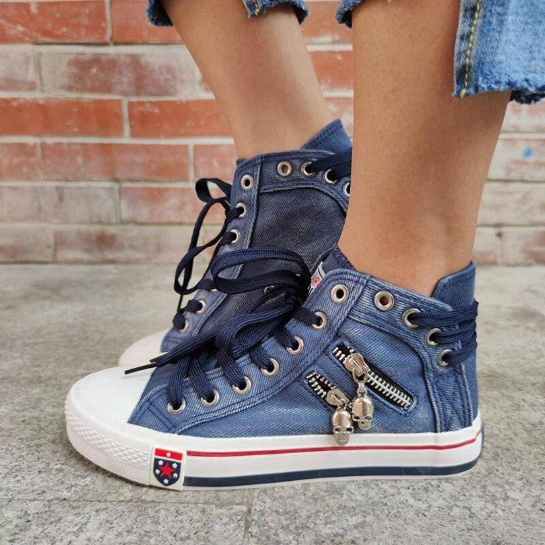Levoire | Chaussures En Denim Élégantes