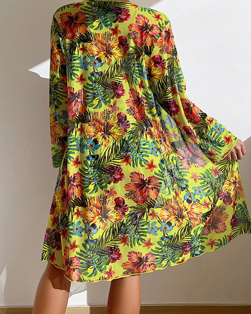 Levoire | Bikini Et Jupe Fleurie