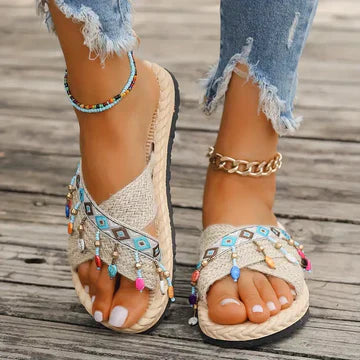 Levoire | Sandales À Lanières Croisées Pour Femmes
