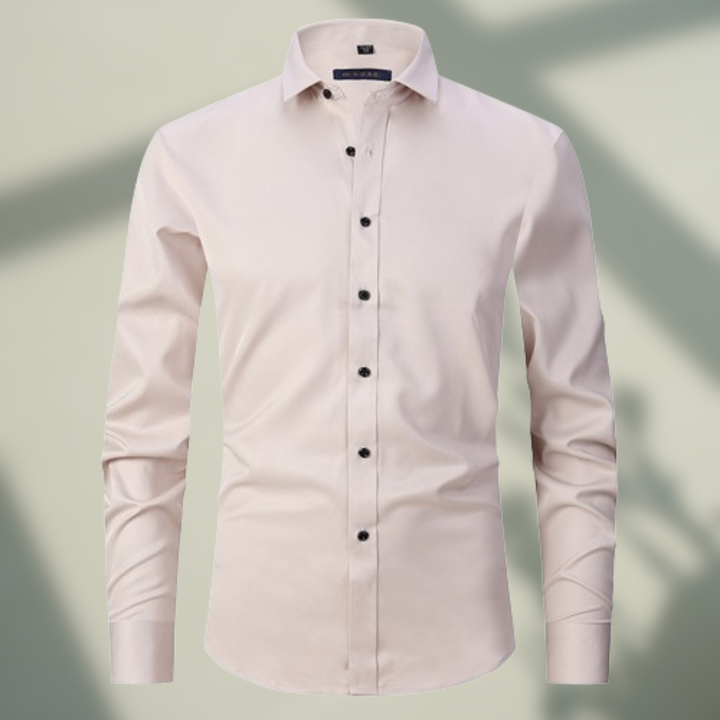 Levoire | Chemise élastique élégante Beige