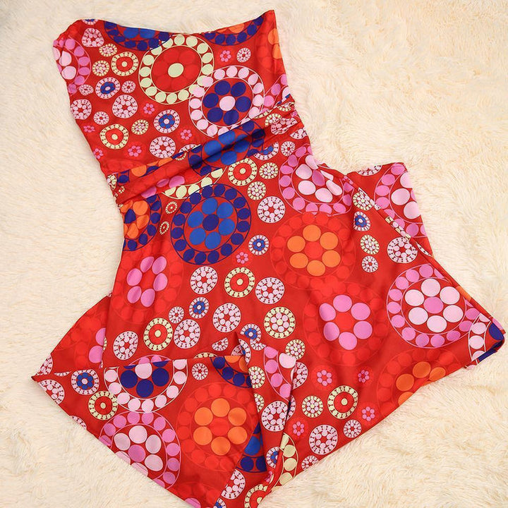 Levoire | Robe D'Été Élégante Robe Maxi Imprimée