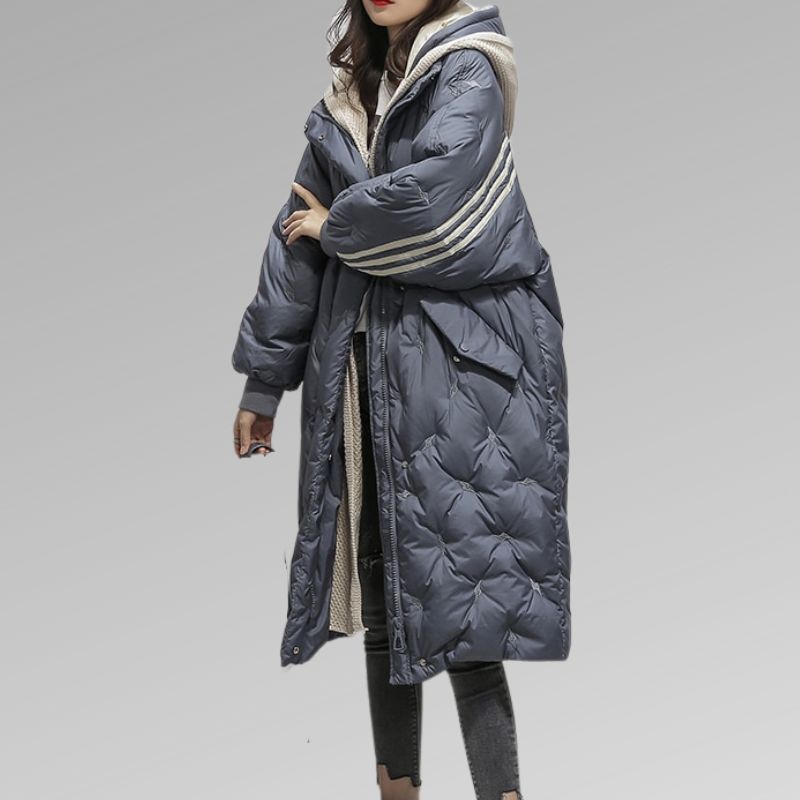 Levoire | Veste doublée pour femmes Bleu foncé