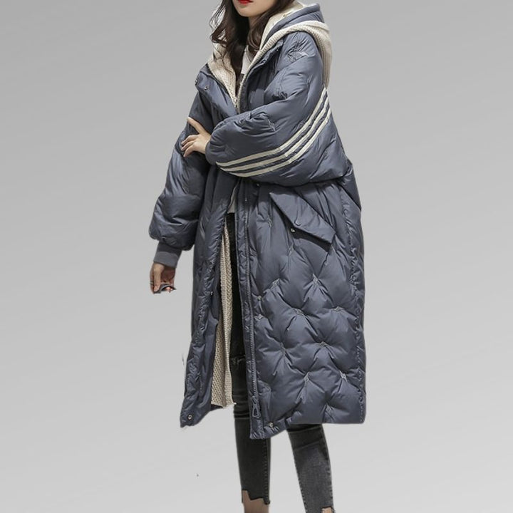 Levoire | Veste doublée pour femmes Bleu foncé