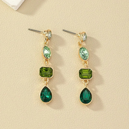 Levoire | Boucles D'Oreilles En Or Avec Des Pierres Vertes