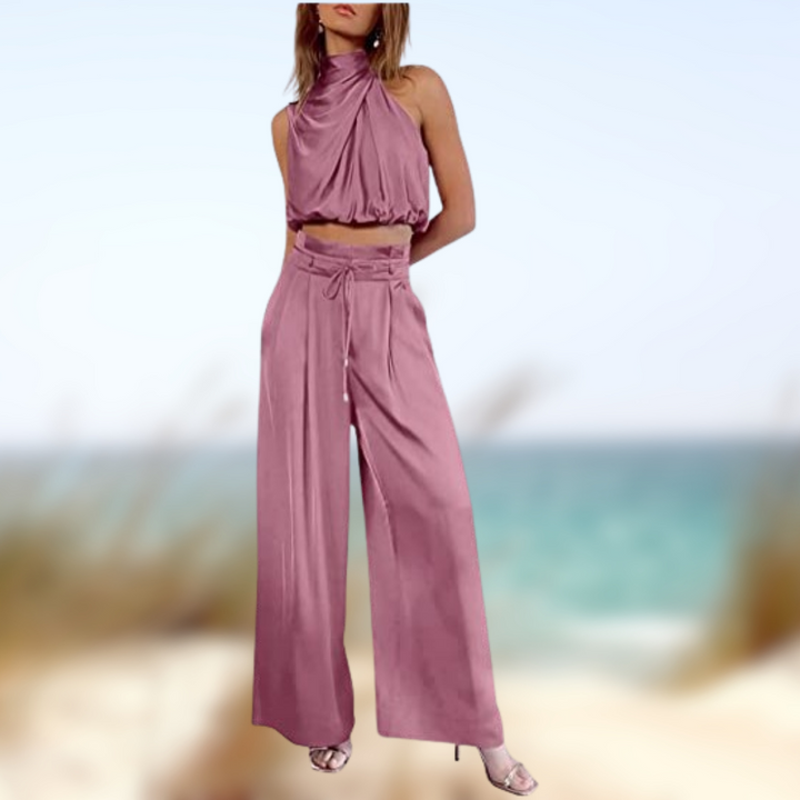 Levoire | Completo élégant sans manches Rosa