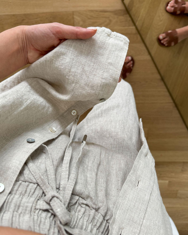Levoire | Pantalon Et T-Shirt Confortables Pour Une Détente Élégante