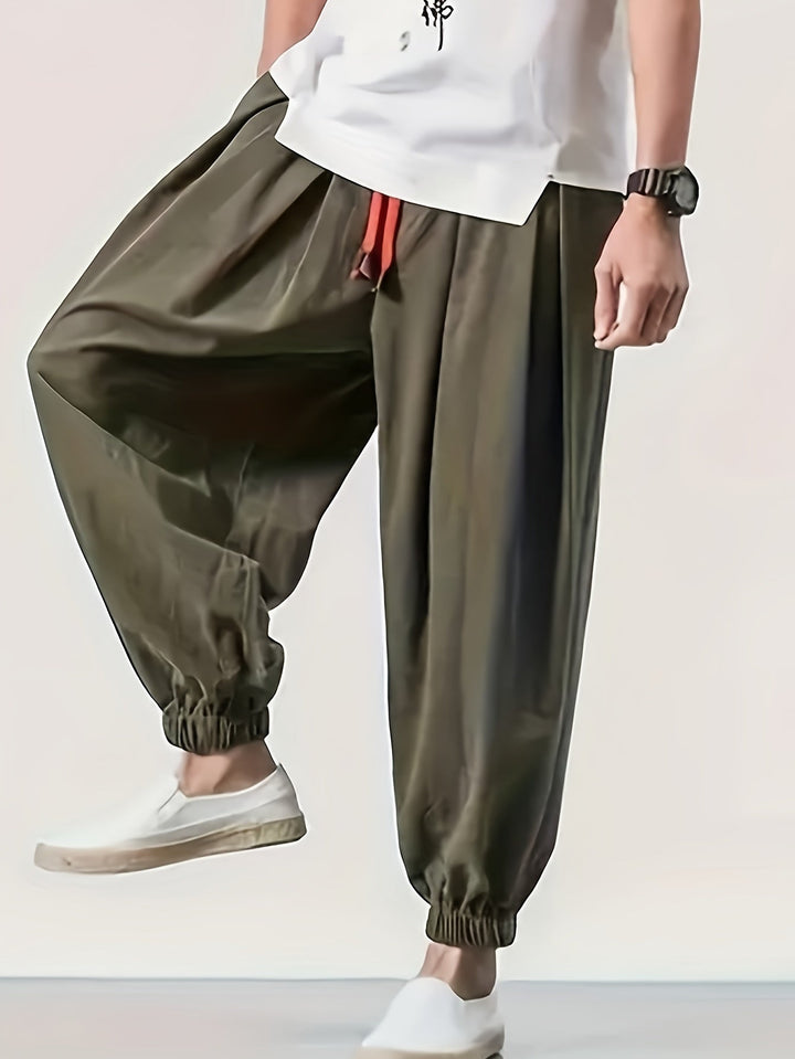 Levoire | Pantalon De Plage Large Décontracté Avec Cordons