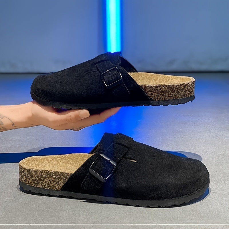 Levoire | Sandales Inspirées Rétro Pour Hommes Noir