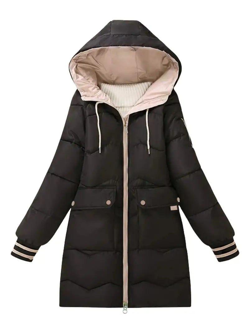 Levoire | Manteau Avec Capuche Et Fermeture Éclair Pour Femmes