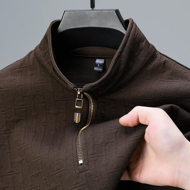 Levoire | Pull À Zip Braun