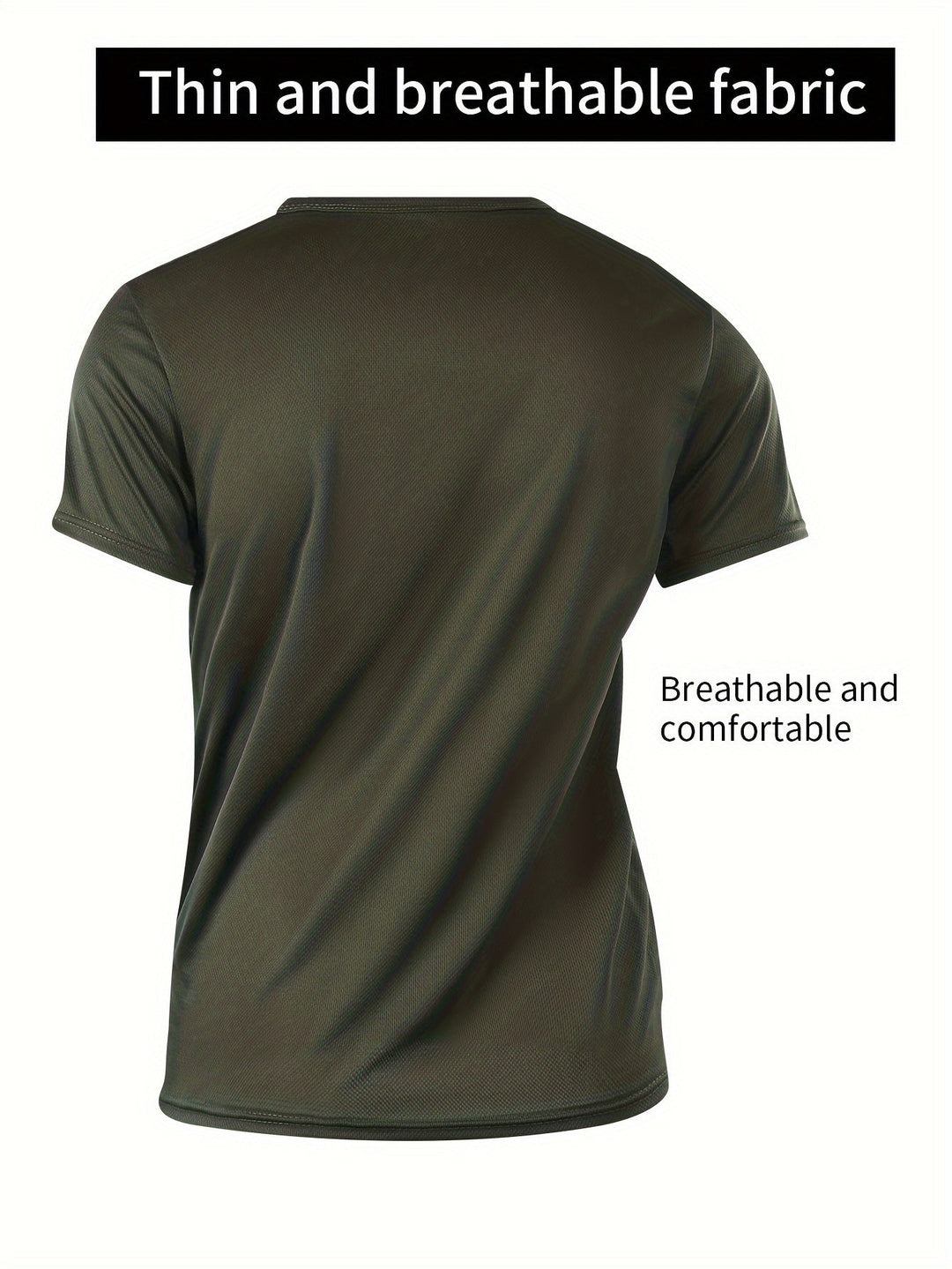 Levoire | 5 Paquet De T-Shirts Sportifs Et Polyvalents À Col Rond