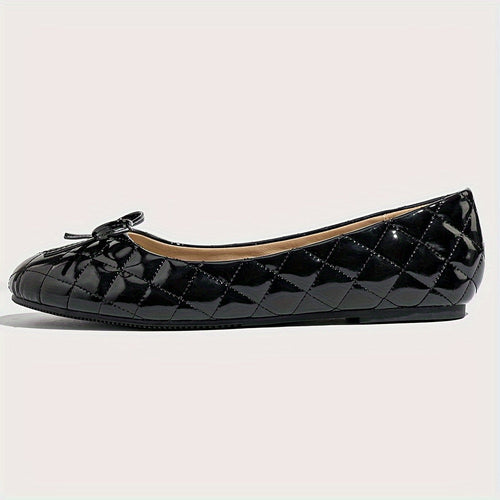 Levoire | Ballerines Diamant Brillantes Noires