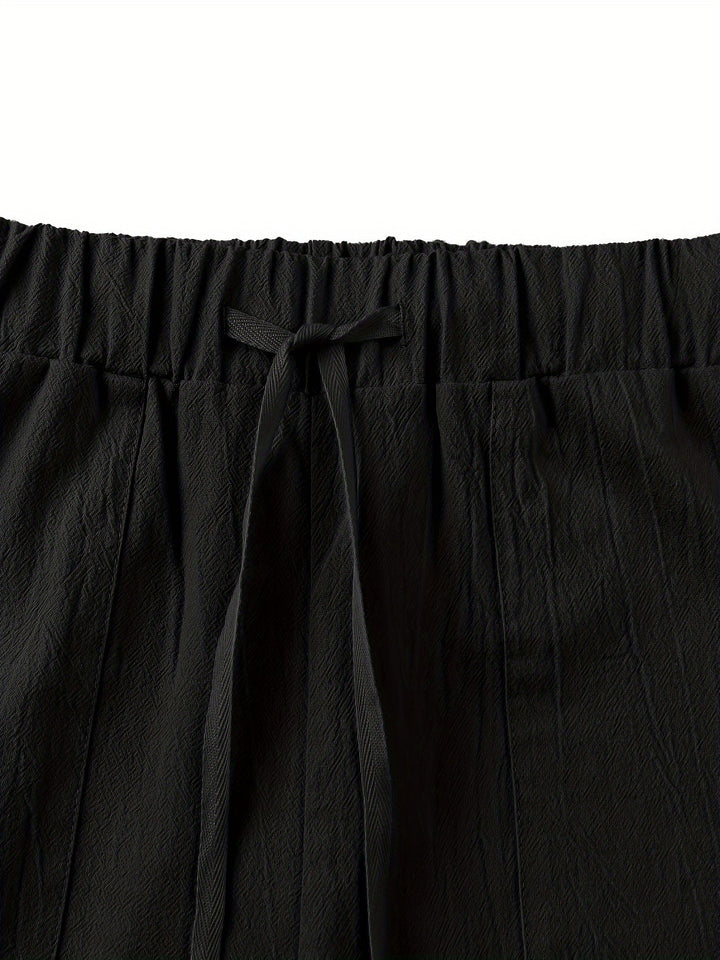 Levoire | Pantalons D'Été Légers Décontractés Avec Cordon De Serrage Et Ceinture Élastique