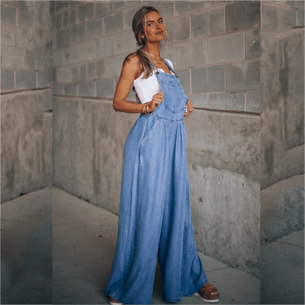 Levoire | Combinaison Femme En Denim