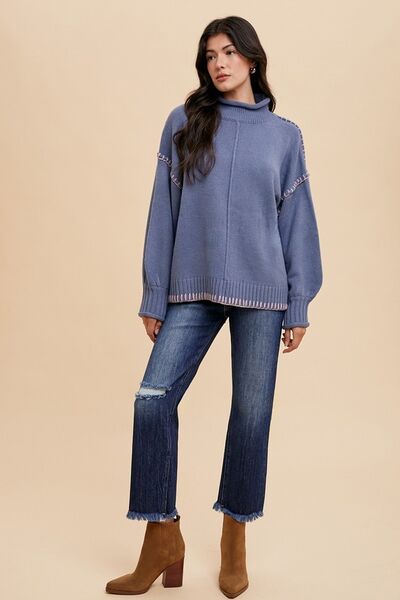 Levoire | Jeans Droit Effiloché Ourlet Brut