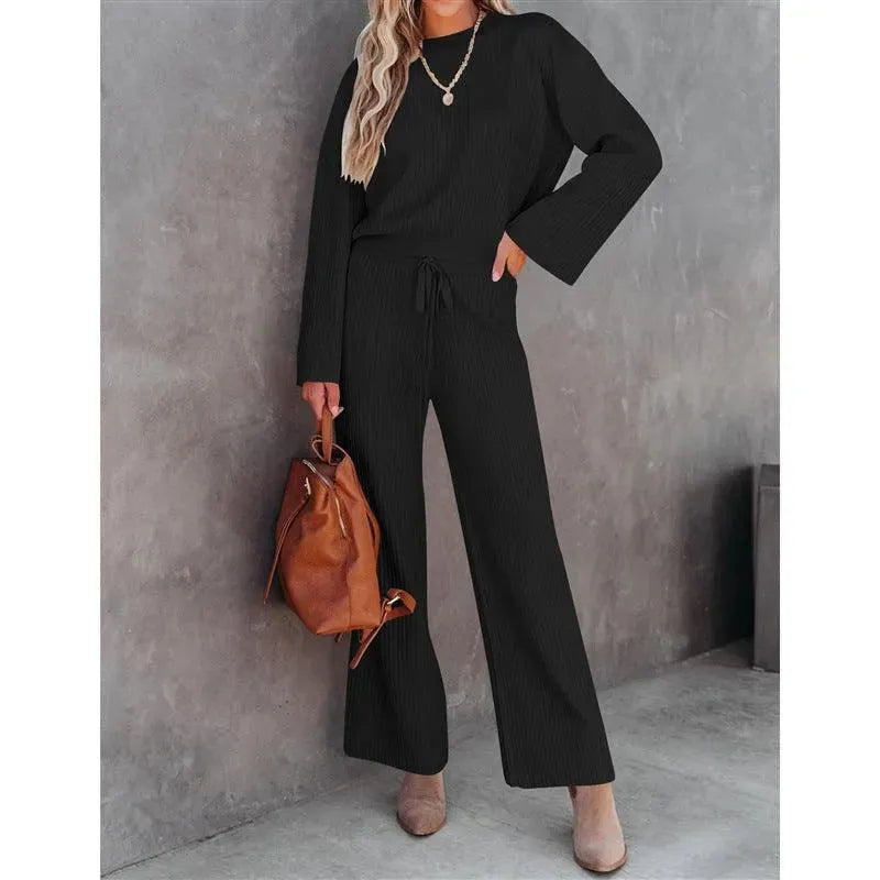 Levoire | Chemise à manches longues et pantalons décontractés amples