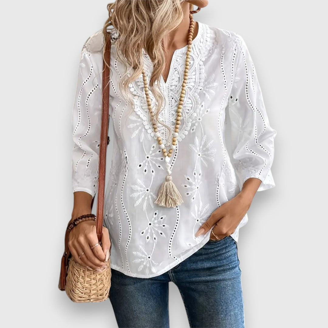 Levoire | Blouse Avec Motif Sen