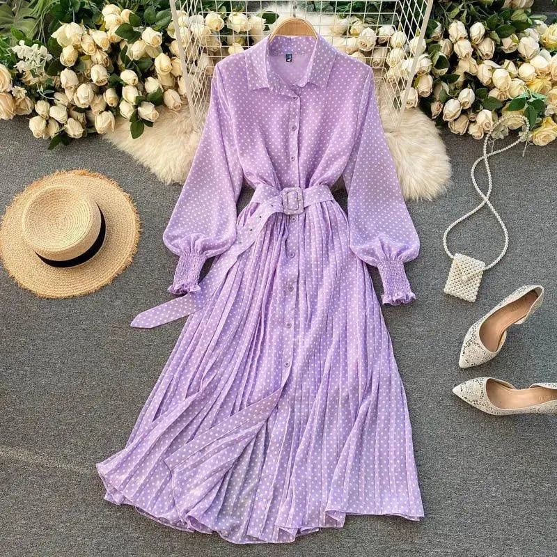 Levoire | Robe de printemps française pour femmes Lila Taille libre